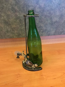 Upright Western Spur Bottle Holder