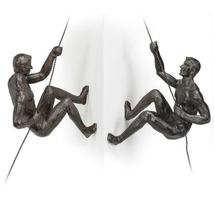 Climbing Man Roper Statue