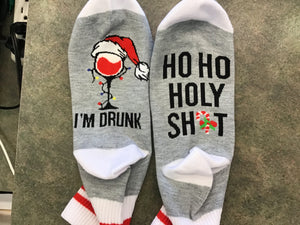HoHo Holy Christmas Socks
