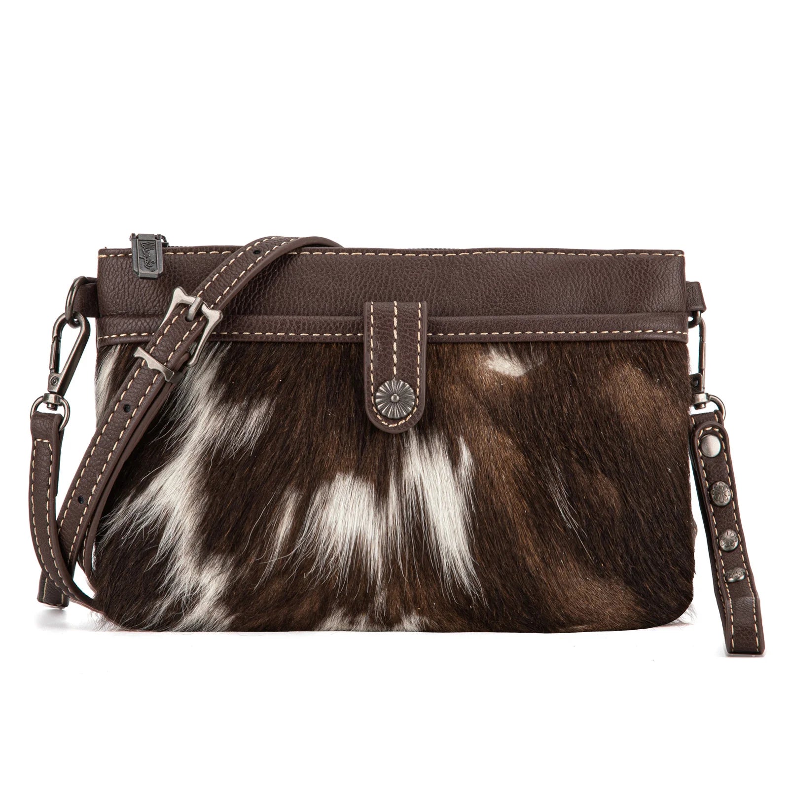 Wrangler Hair-On Cowhide Collection Crossbody