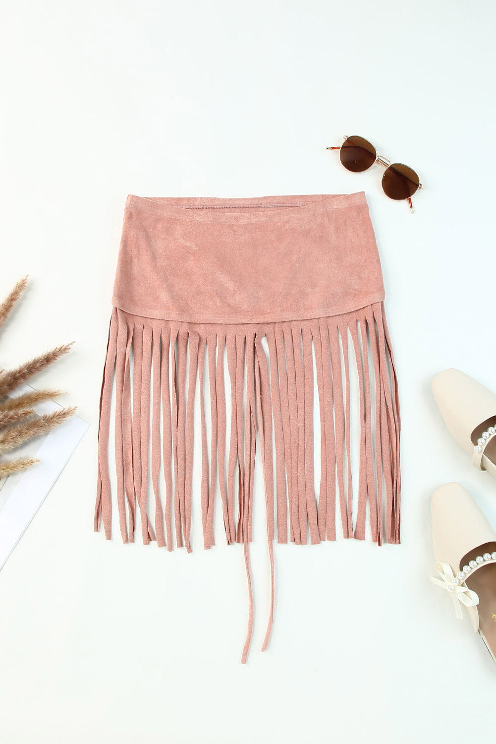 Pink Tassel Bandeau