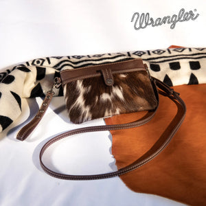 Wrangler Hair-On Cowhide Collection Crossbody
