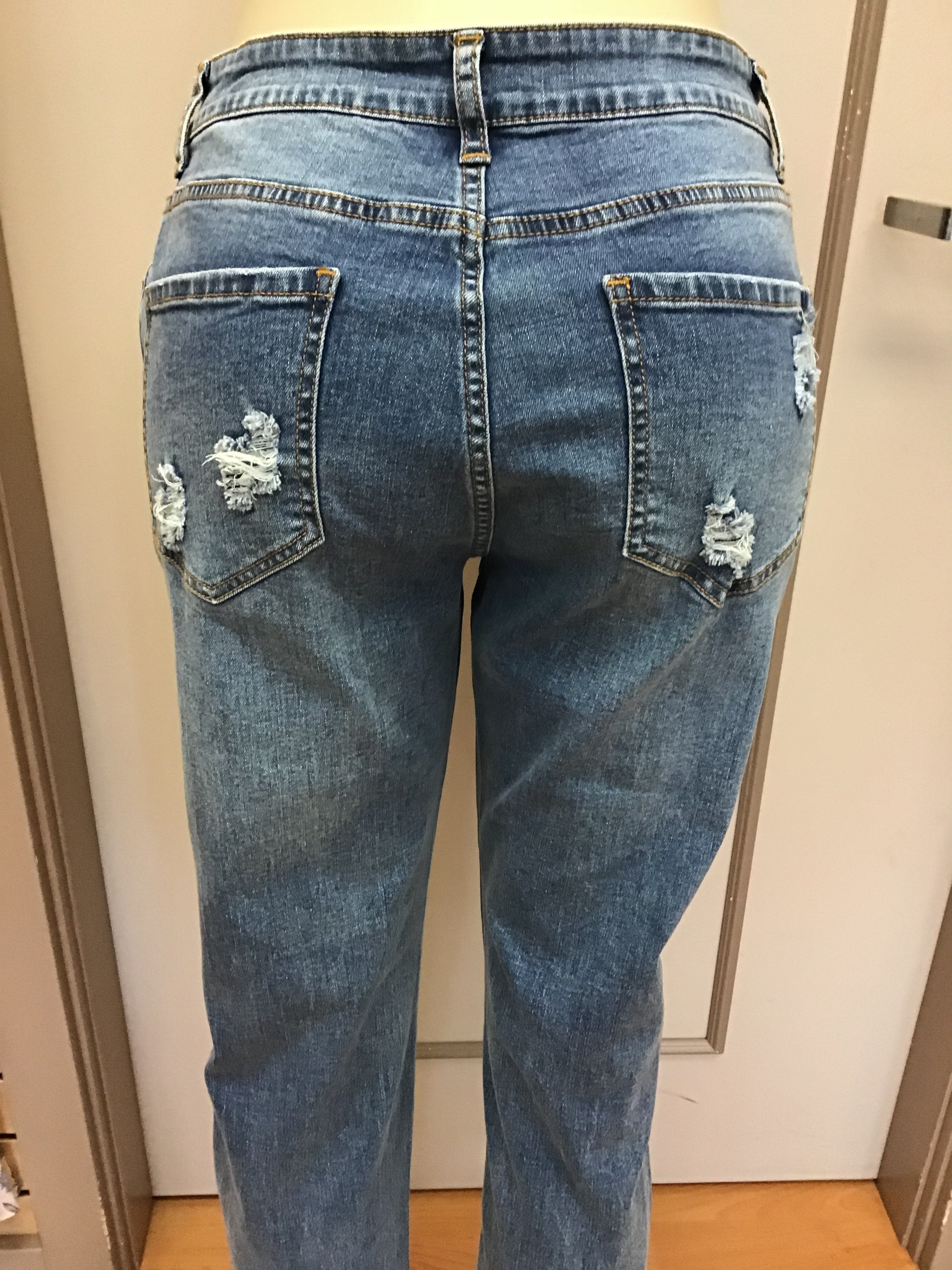 Patch flower Jeans