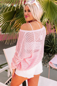 Soft Pink Crochet Top