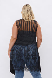 Plus Size New Womens Vest Shawl Cardigan Rhinestone Wing studded