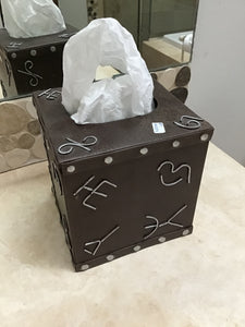 Western Decor tissue box cover