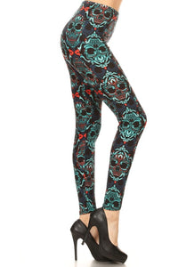 Skull Leggings BUTTERY SOFT One Size