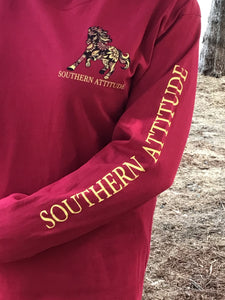 Country life Long sleeve Painted pony southern attitude Hold on to what makes you happy shirt