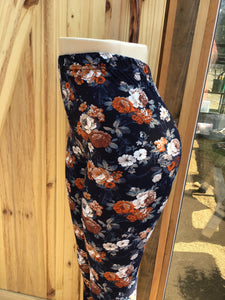 Women’s best leggings BUTTERY SOFT LEGGINGS One Size  Print Natural flower print