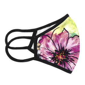Face Mask Flower WASHABLE AND REUSABLE FACE MASK