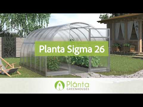Sigma 26 Size: 10' × 26' × 7 greenhouse 5 Year Warranty 🌹🌹🌹🌹
