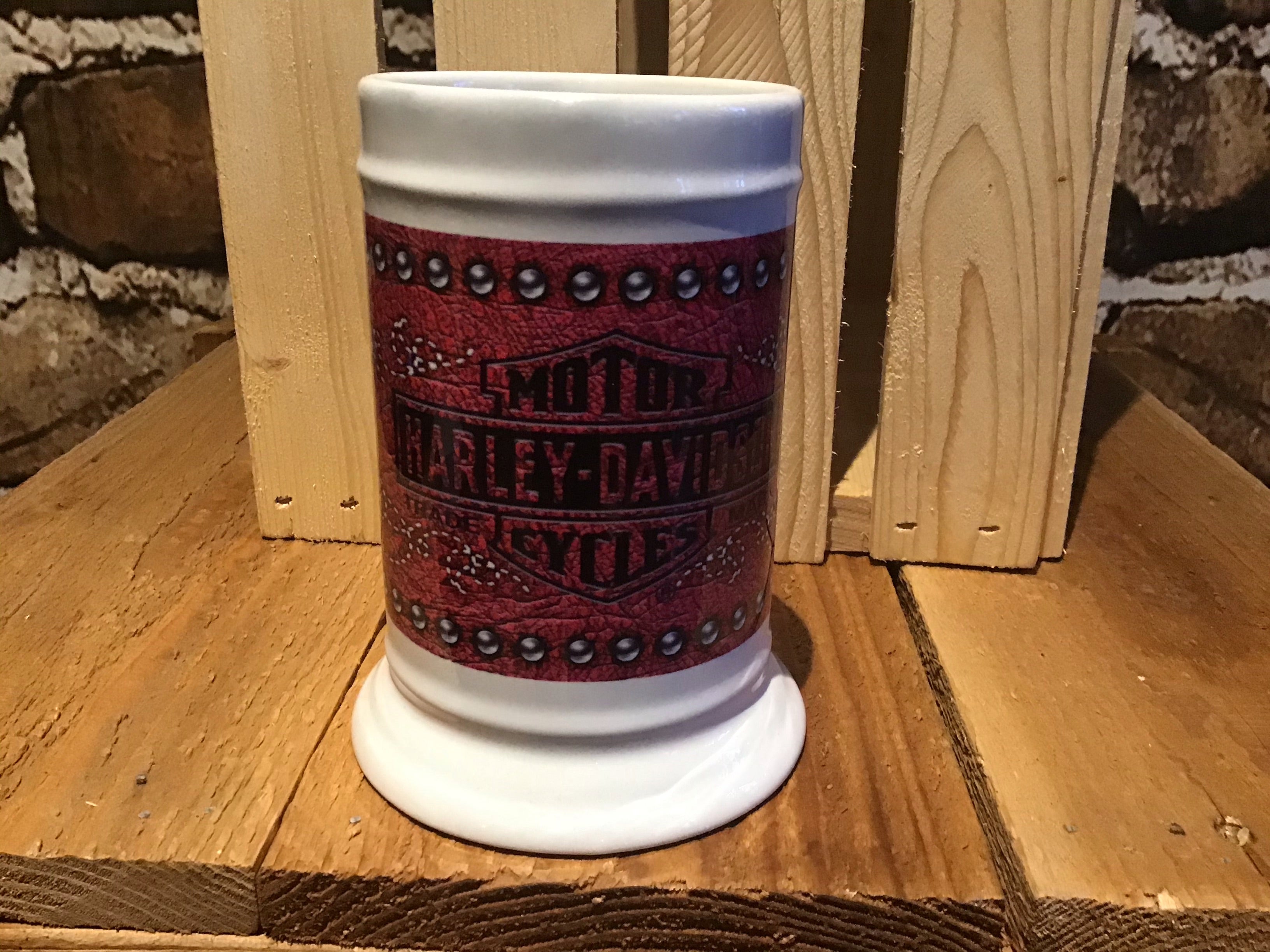 Harley Davidson mug cup drink holder