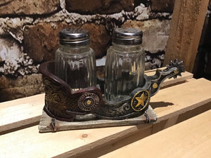 Western spur Salt & Pepper Shaker