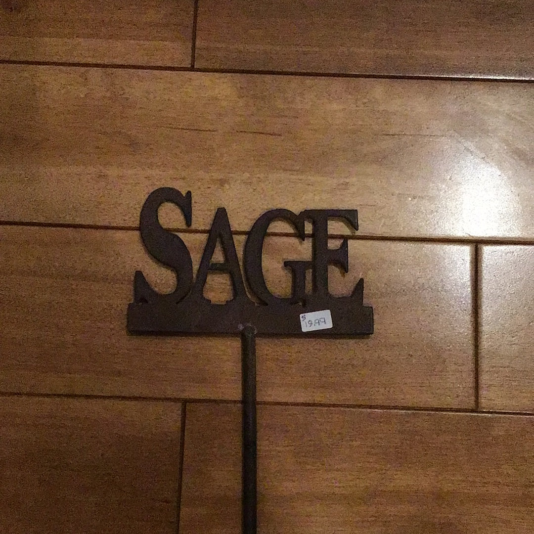 Sage Garden Stake