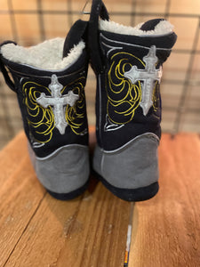 Cowboy kicker slippers