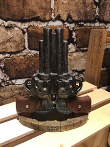 Western gun pistol Salt & Pepper Shaker